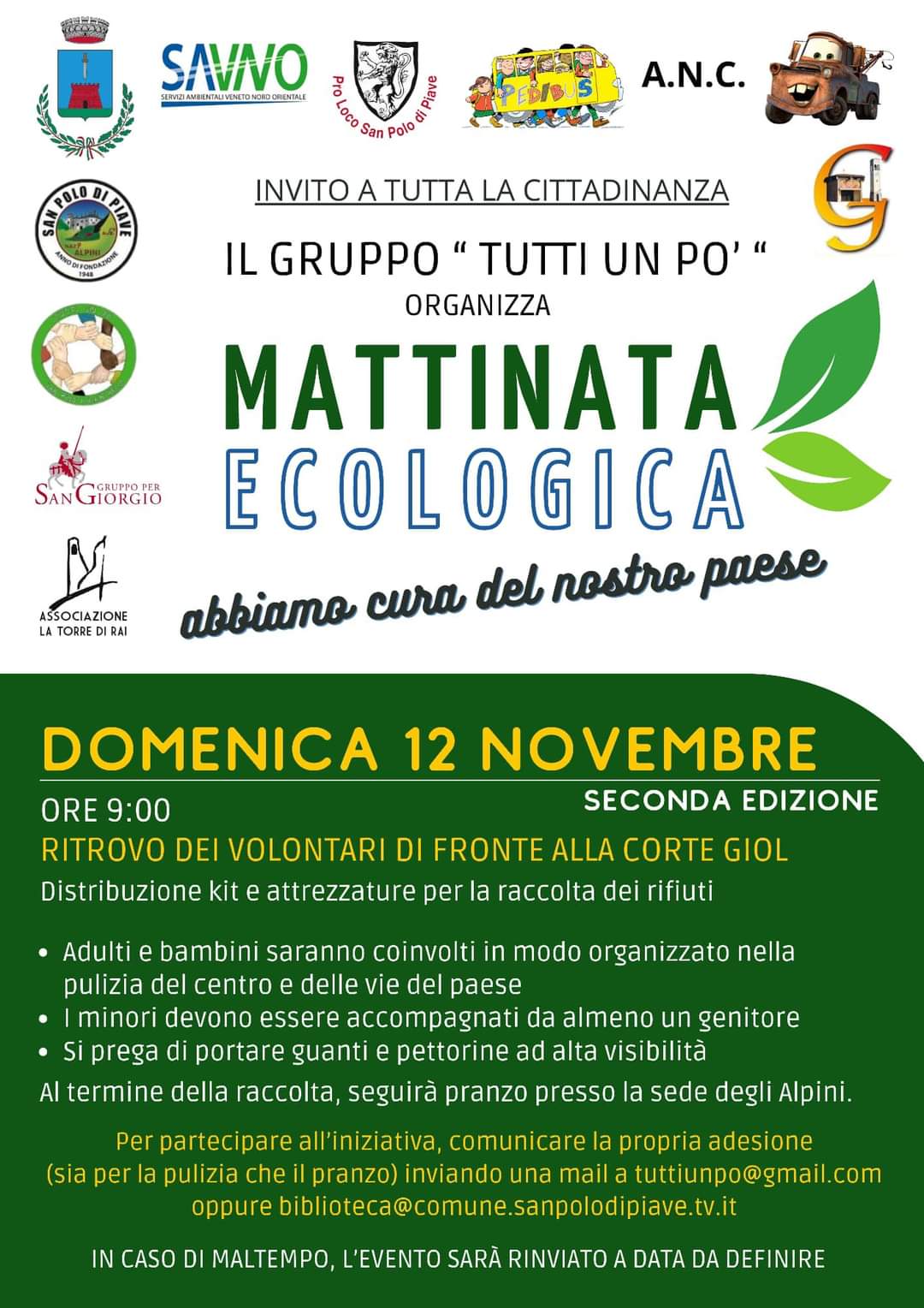 Mattinata ecologica