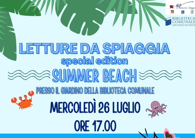 Letture da Spiaggia special edition Summer Beach